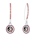 Gamedays Gear NCAA Rhinestone Vertical Earrings E024 - 4014