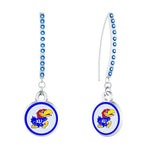 Gamedays Gear NCAA Rhinestone Vertical Earrings E024 - 4022