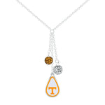 Gamedays Gear NCAA Teardrop Dangle Necklace N025 - 4055