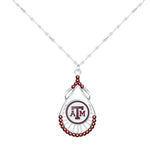 Gamedays Gear NCAA Teardrop Rhinestone Necklace N031 - 4057
