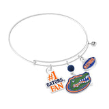 Gamedays Gear NCAA Three Charm Logo Bracelet B005 - 4013