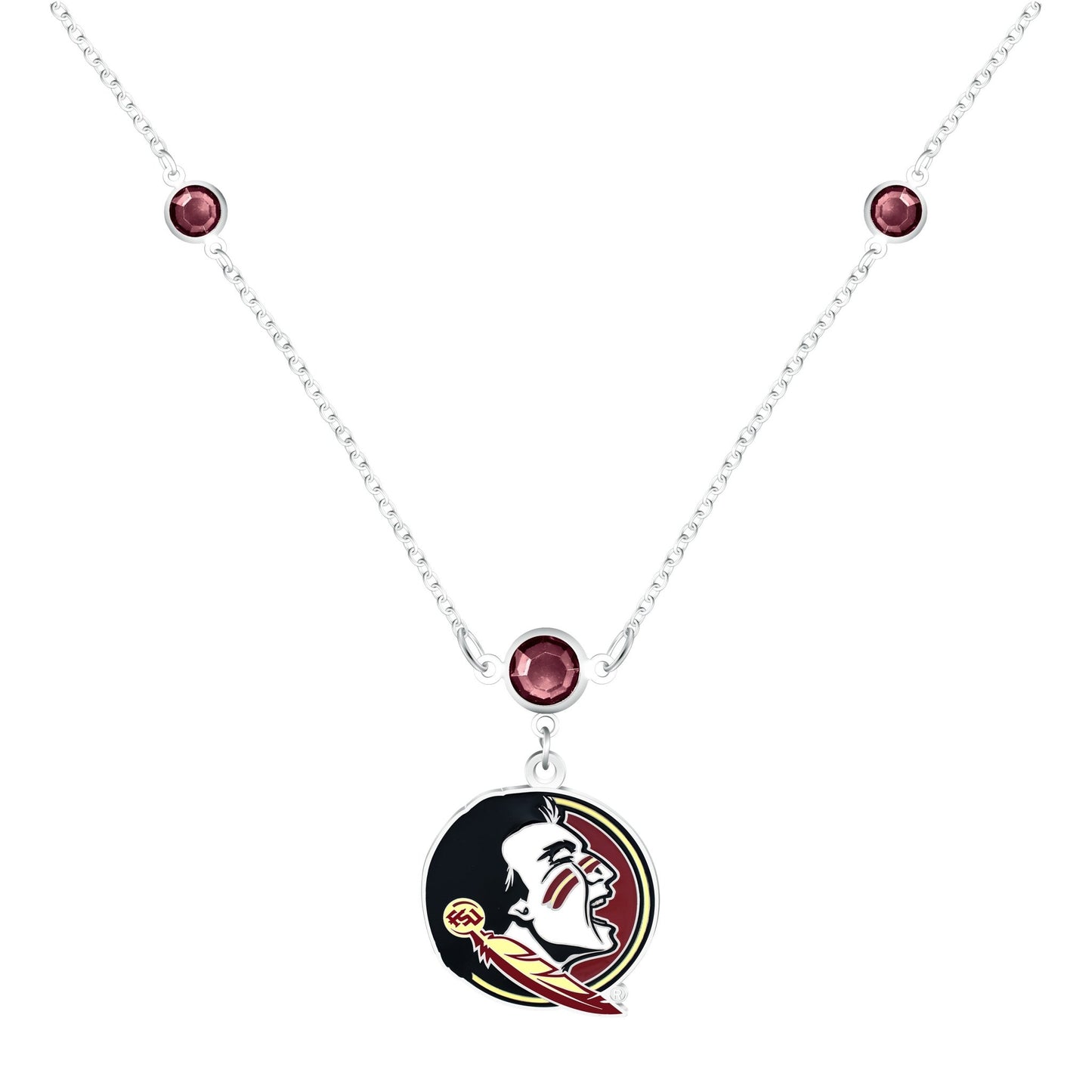 NCAA Triple Beaded Necklace - Gamedays Gear - Florida State Seminoles