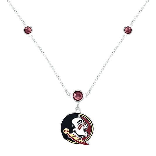 NCAA Triple Beaded Necklace - Gamedays Gear - Alabama Crimson Tide