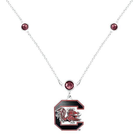 NCAA Triple Beaded Necklace - Gamedays Gear - Alabama Crimson Tide