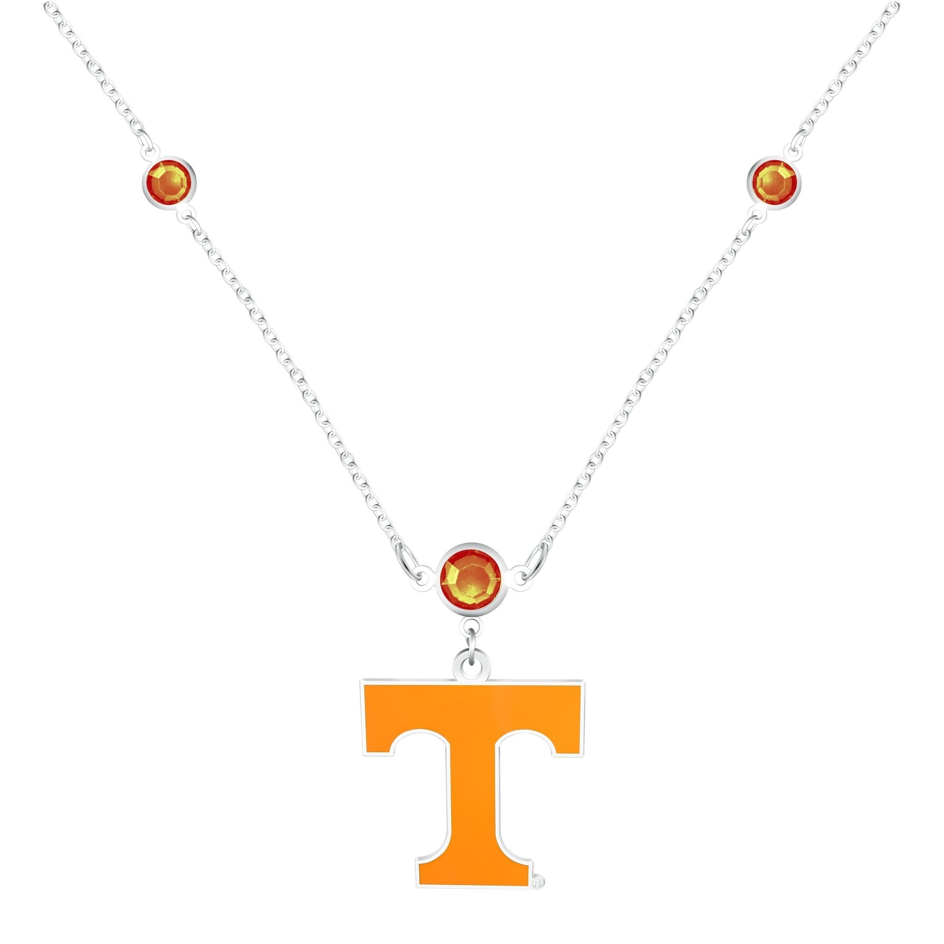 NCAA Triple Beaded Necklace - Gamedays Gear - Tennessee Volunteers