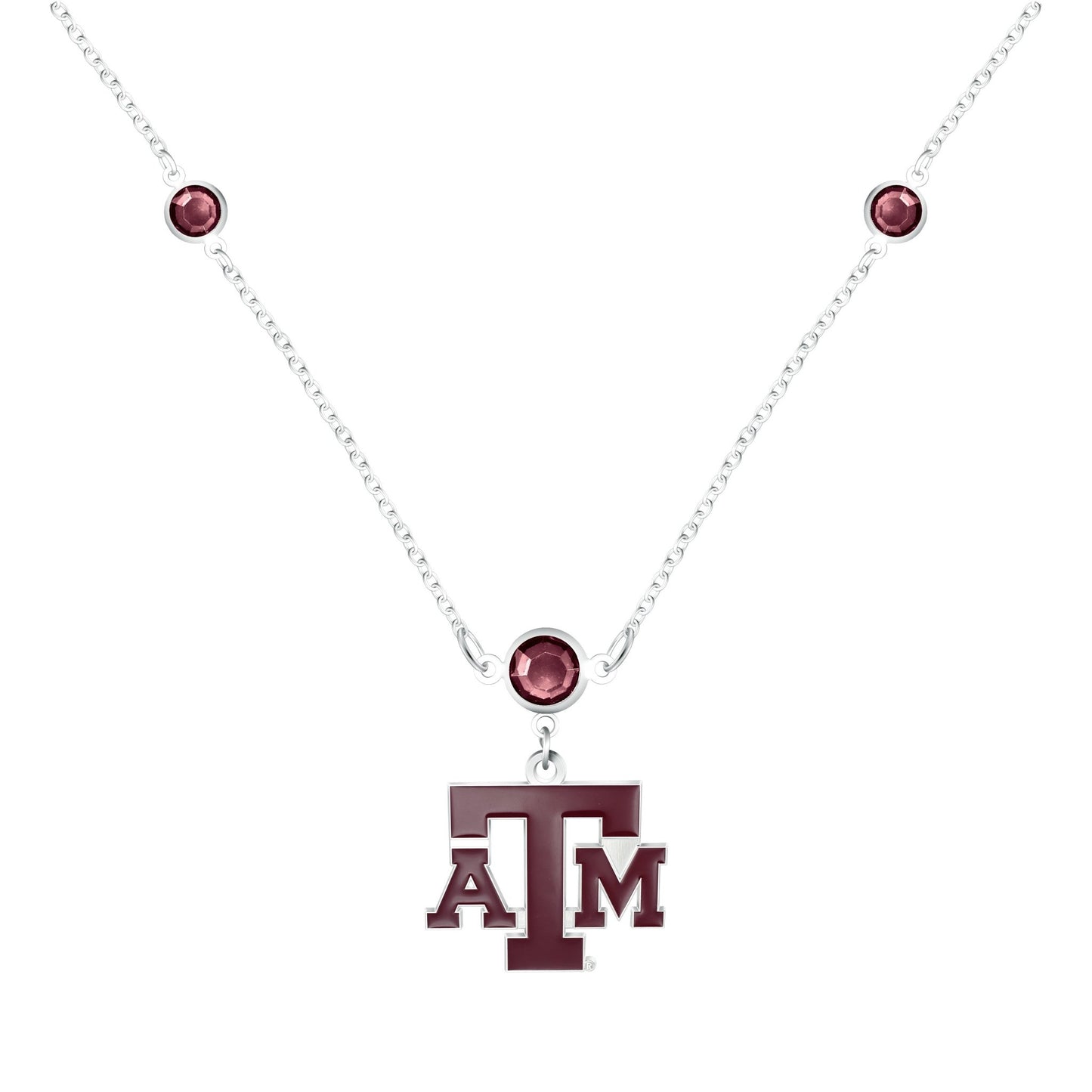 NCAA Triple Beaded Necklace - Gamedays Gear - Texas A&M Aggies