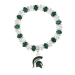 Gamedays Gear NCAA Two - Tone Beaded Bracelet B021 - 4030