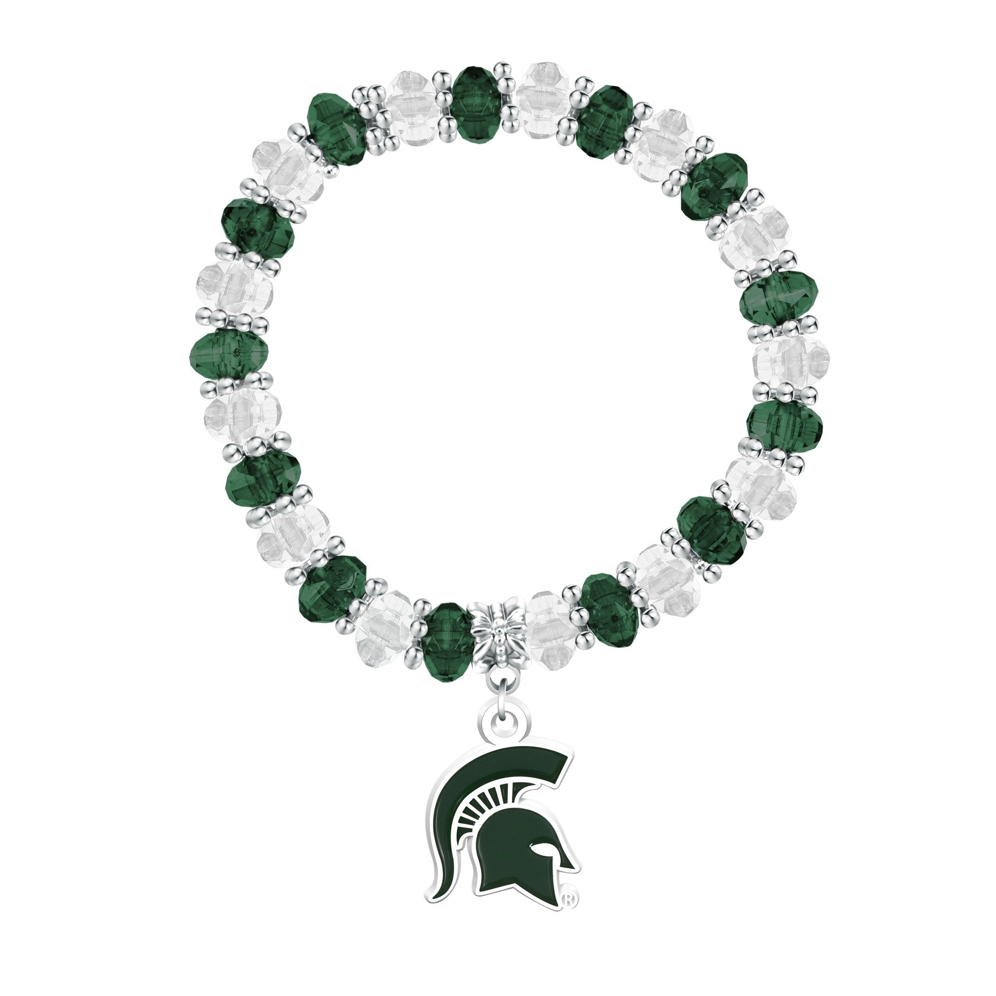 Gamedays Gear NCAA Two - Tone Beaded Bracelet B021 - 4030