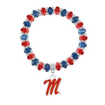 Gamedays Gear NCAA Two - Tone Beaded Bracelet B021 - 4032