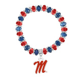 Gamedays Gear NCAA Two - Tone Beaded Bracelet B021 - 4032