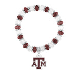 Gamedays Gear NCAA Two - Tone Beaded Bracelet B021 - 4057