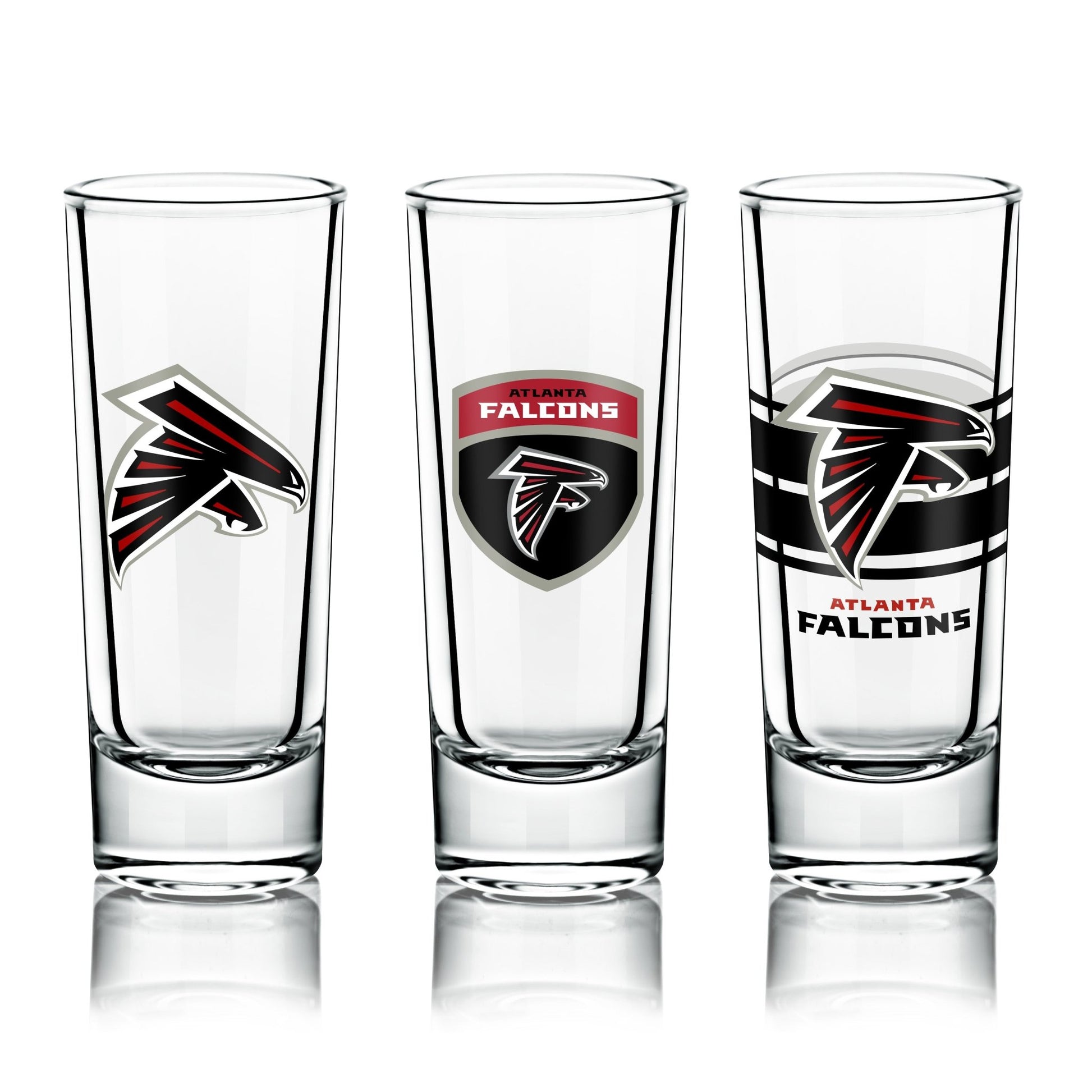 NFL 6-Piece Shooter Glass Set - Gamedays Gear - Atlanta Falcons