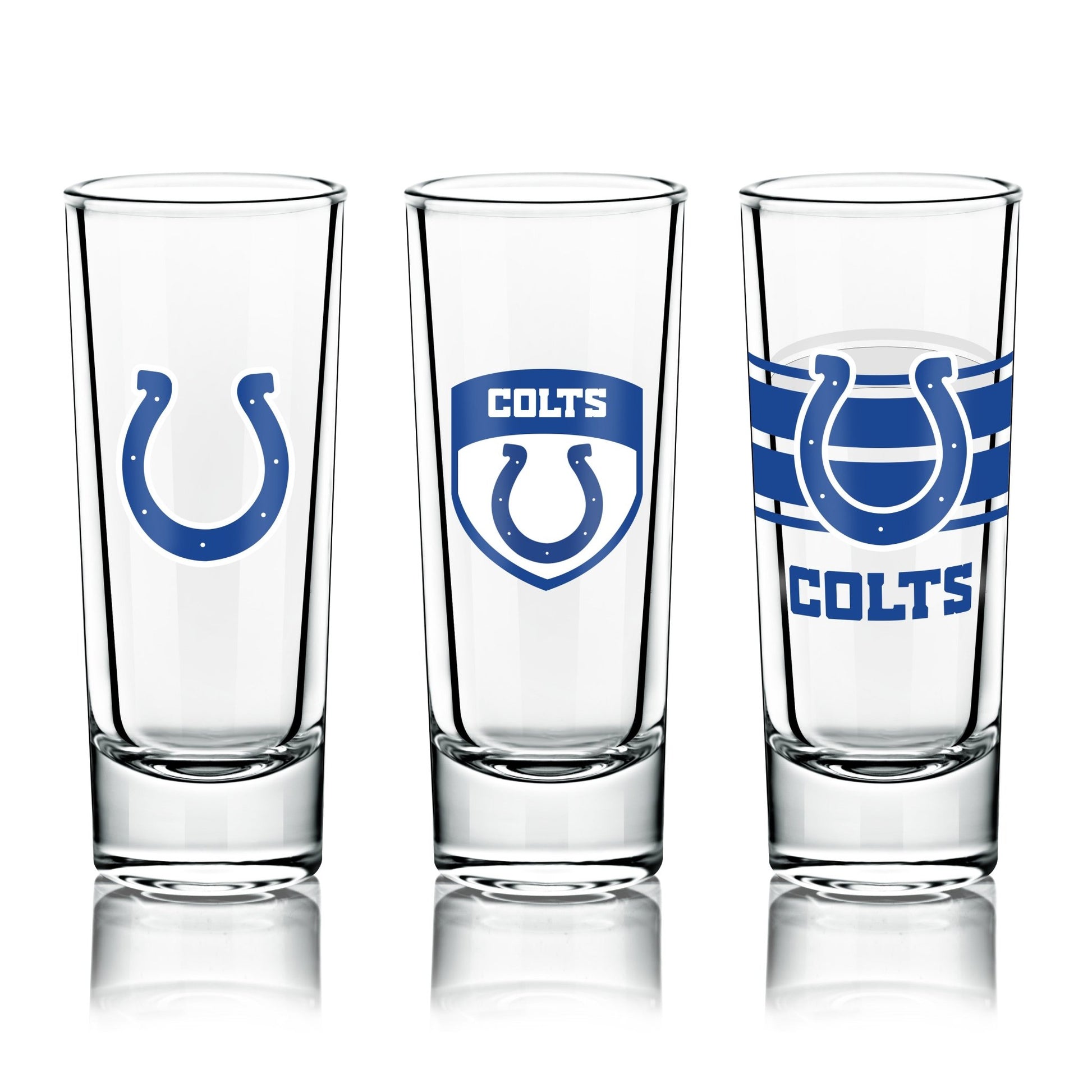 NFL 6-Piece Shooter Glass Set - Gamedays Gear - Indiana Colts