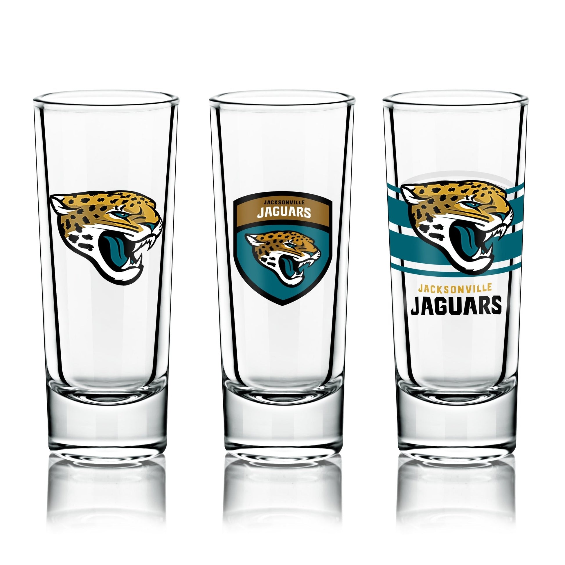 NFL 6-Piece Shooter Glass Set - Gamedays Gear - Jacksonville Jaguars