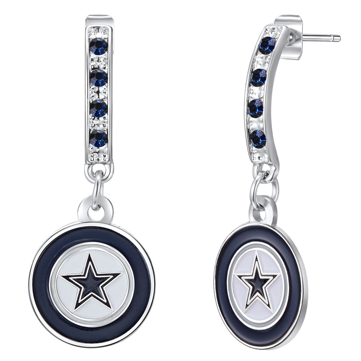 NFL Bar Post Earrings - Gamedays Gear - Dallas Cowboys