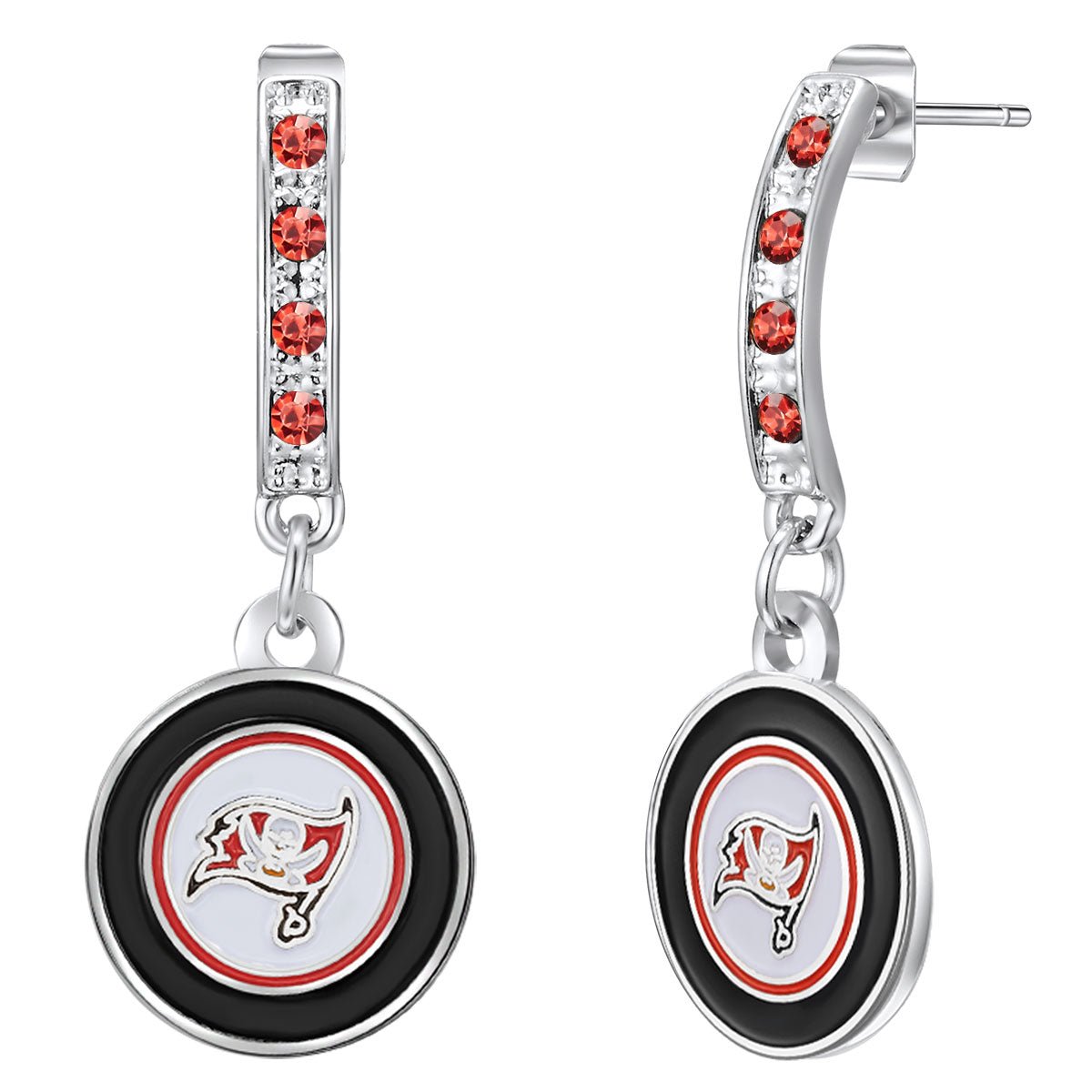 NFL Bar Post Earrings - Gamedays Gear - Tampa Bay Buccaneers