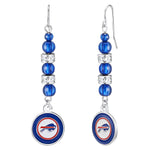 Gamedays Gear NFL Beaded Dangle Earrings E017 - 1004