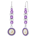 Gamedays Gear NFL Beaded Dangle Earrings E017 - 1018