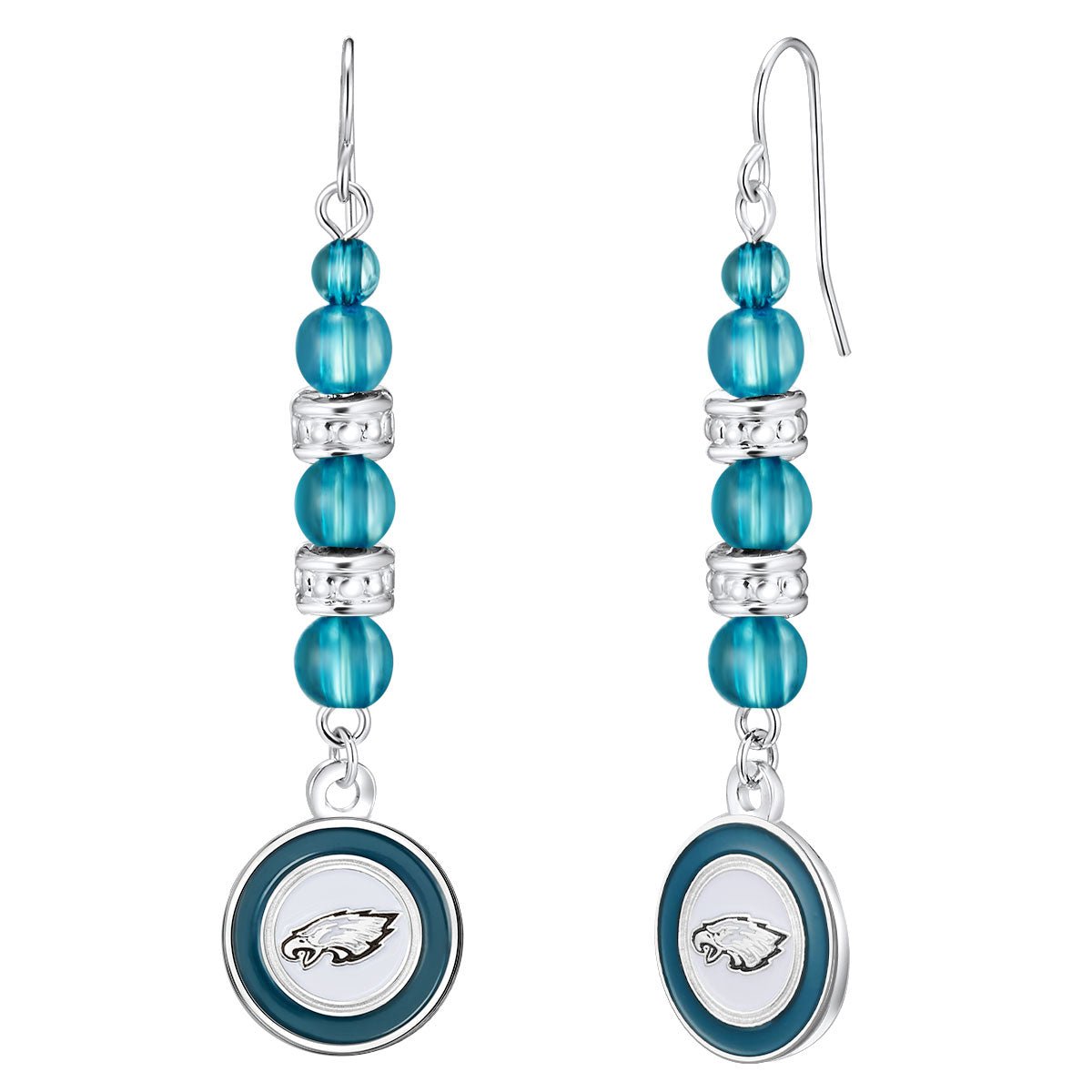 Gamedays Gear NFL Beaded Dangle Earrings E017 - 1024