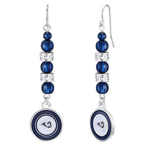 Los Angeles Rams Beaded Dangle Earrings
