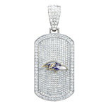 Gamedays Gear NFL Bling Dog Tag Necklace BDTN - 1003
