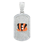 Gamedays Gear NFL Bling Dog Tag Necklace BDTN - 1007