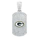 Gamedays Gear NFL Bling Dog Tag Necklace BDTN - 1012