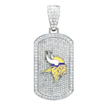 Gamedays Gear NFL Bling Dog Tag Necklace BDTN - 1018