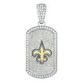Gamedays Gear NFL Bling Dog Tag Necklace BDTN - 1020