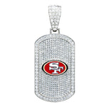 Gamedays Gear NFL Bling Dog Tag Necklace BDTN - 1027
