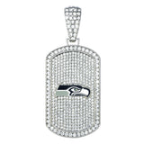 Gamedays Gear NFL Bling Dog Tag Necklace BDTN - 1028