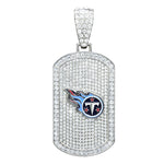 Gamedays Gear NFL Bling Dog Tag Necklace BDTN - 1031