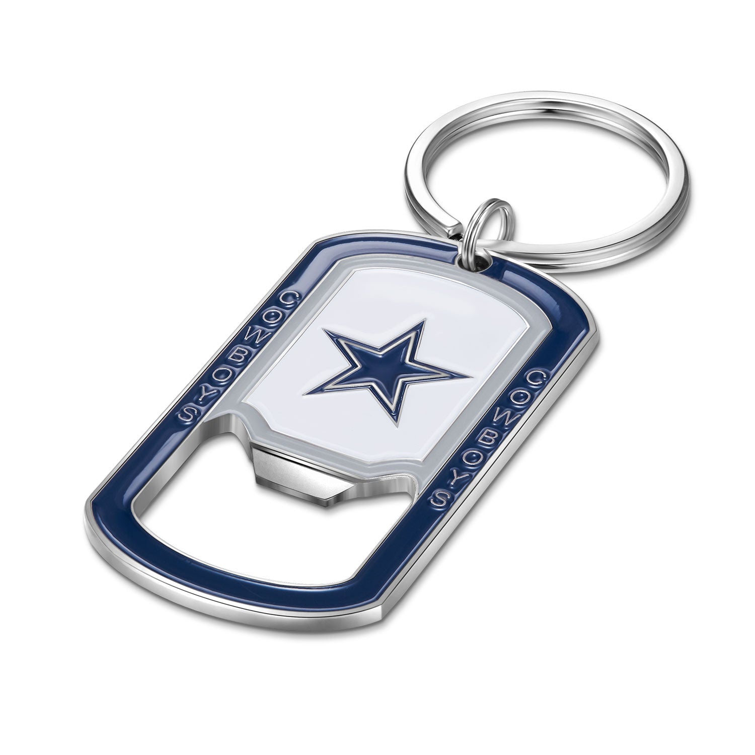 NFL Bottle Opener Key Chain - Gamedays Gear - Dallas Cowboys