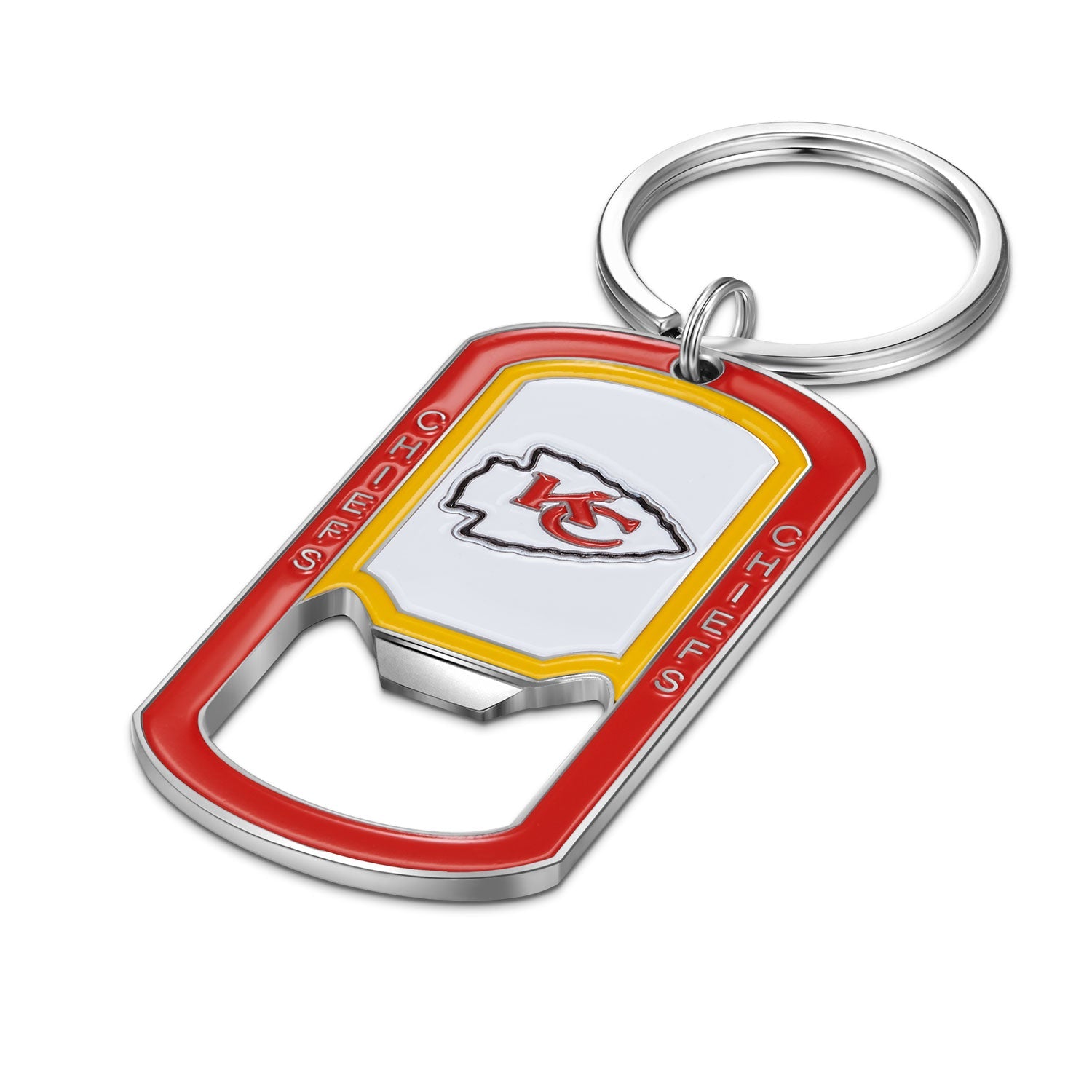 NFL Bottle Opener Key Chain - Gamedays Gear - Kansas City Chiefs