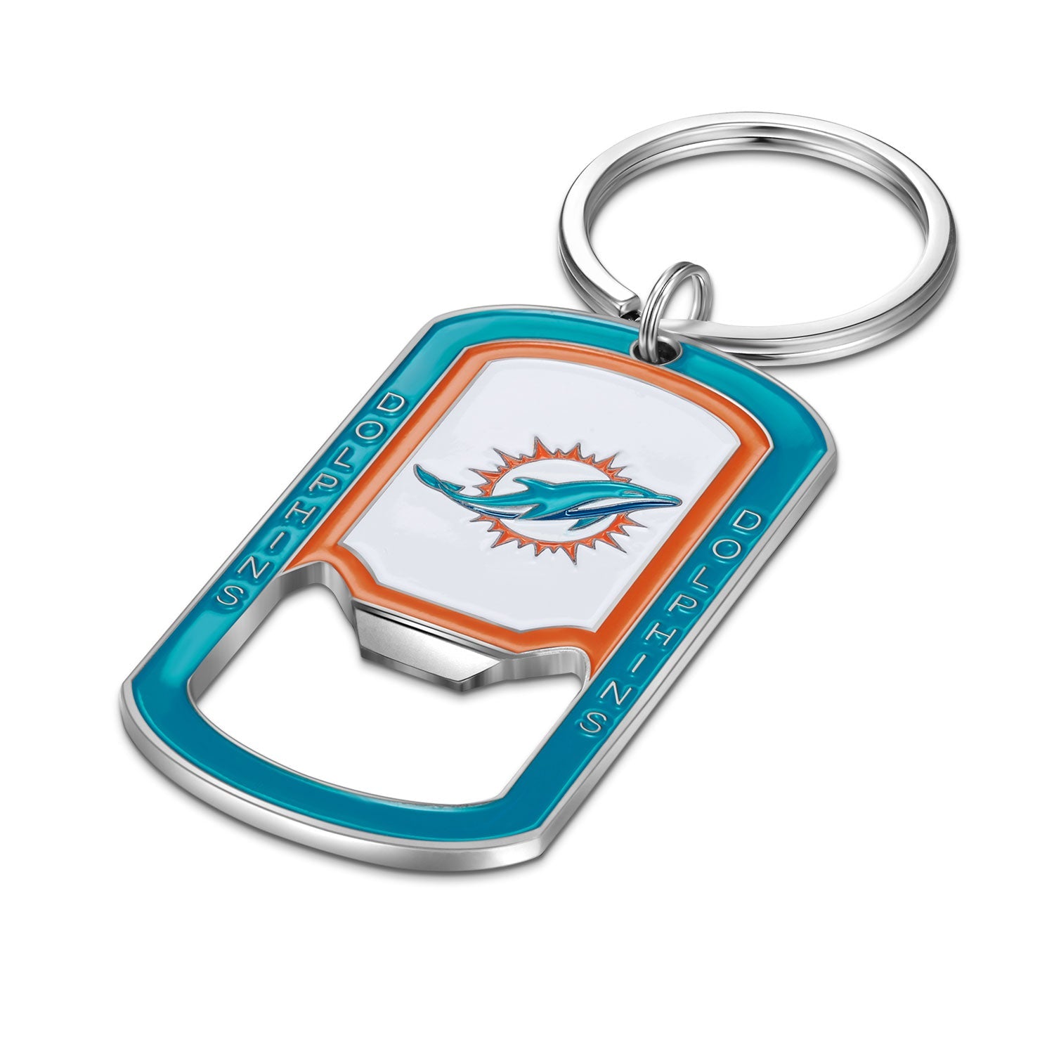 NFL Bottle Opener Key Chain - Gamedays Gear - Miami Dolphins