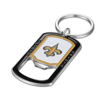 New Orleans Saints Bottle Opener Key Chain