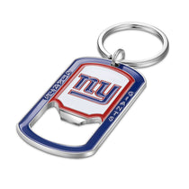 New York Giants Bottle Opener Key Chain