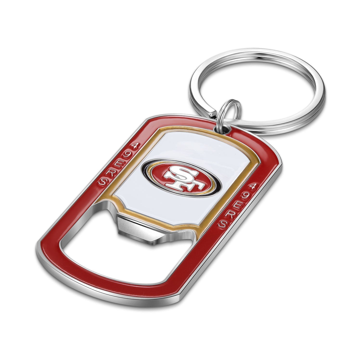 NFL Bottle Opener Key Chain - Gamedays Gear - San Francisco 49ers