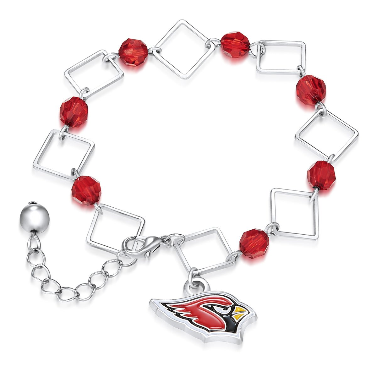 NFL Box Link Bracelet - Gamedays Gear - Arizona Cardinals