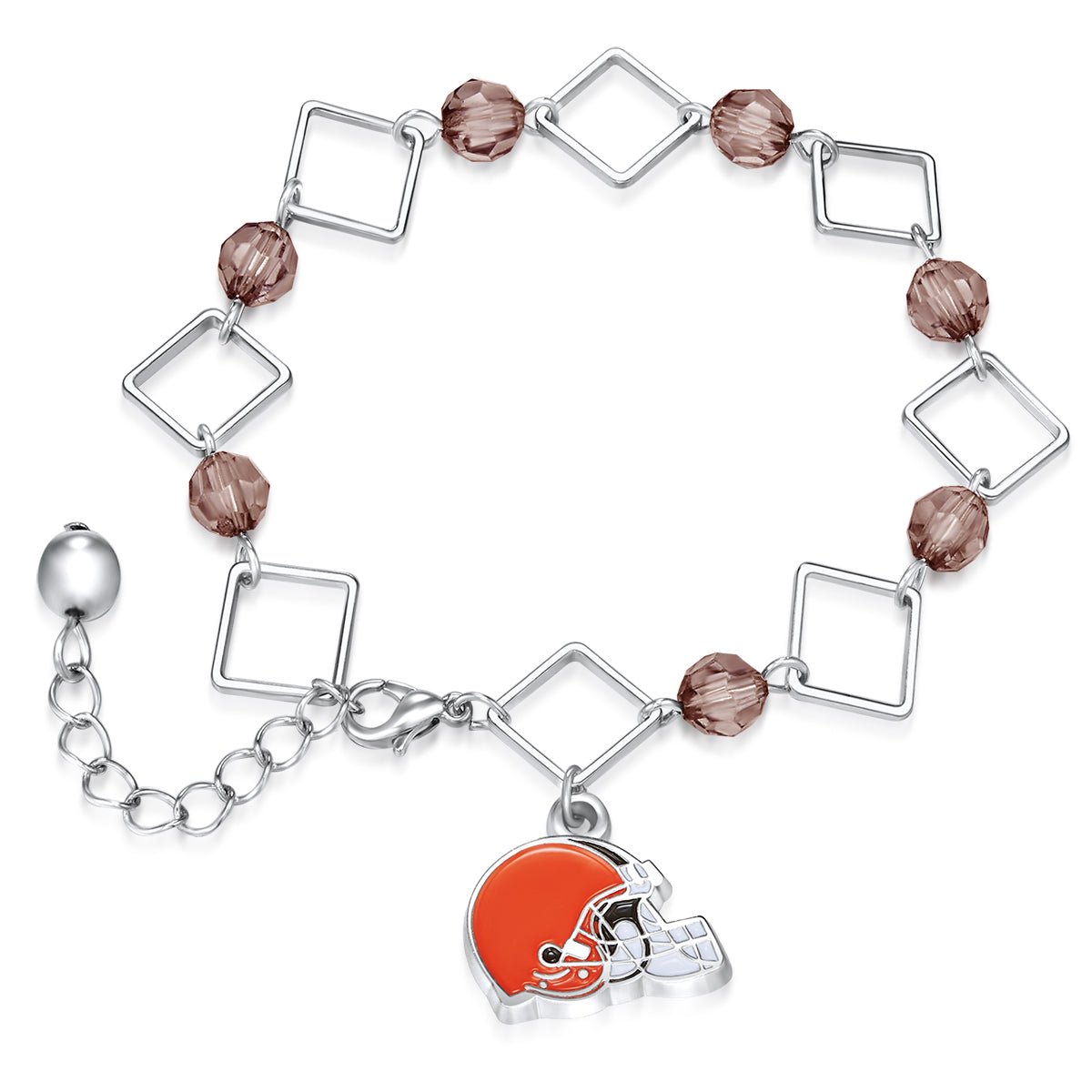 NFL Box Link Bracelet - Gamedays Gear - Cleveland Browns