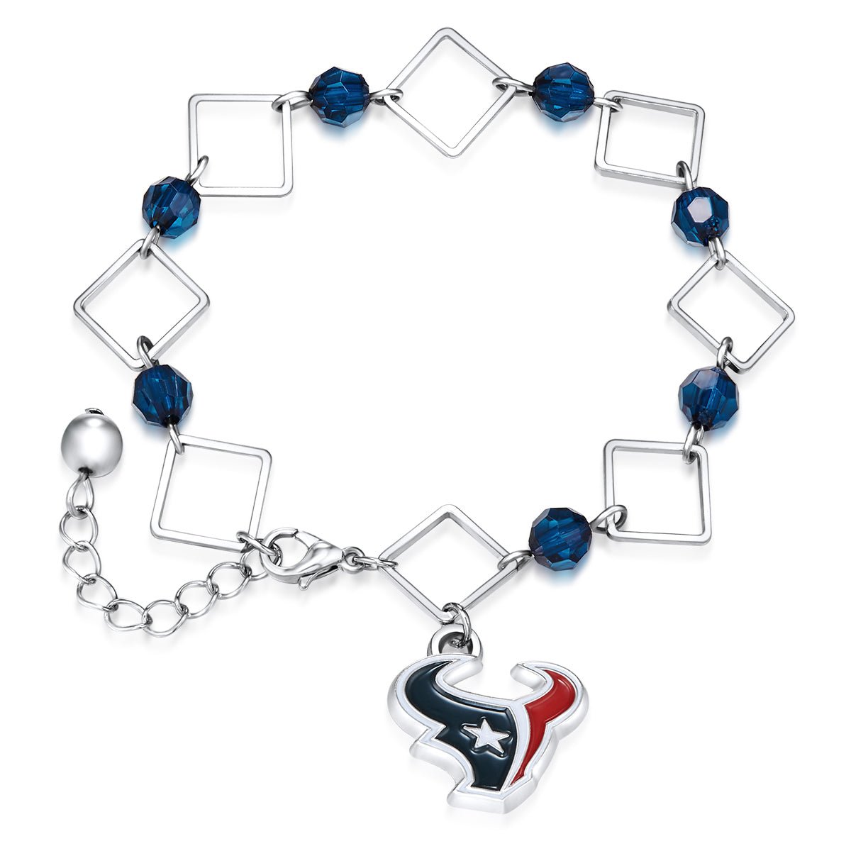 NFL Box Link Bracelet - Gamedays Gear - Houston Texans