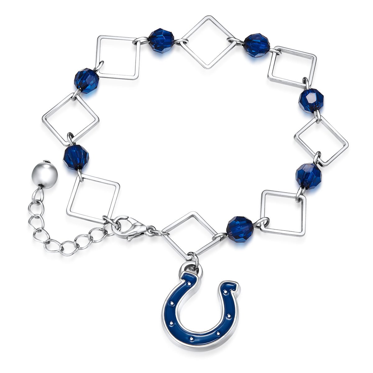 NFL Box Link Bracelet - Gamedays Gear - Indiana Colts