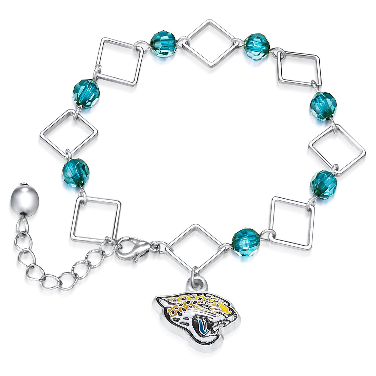 NFL Box Link Bracelet - Gamedays Gear - Jacksonville Jaguars