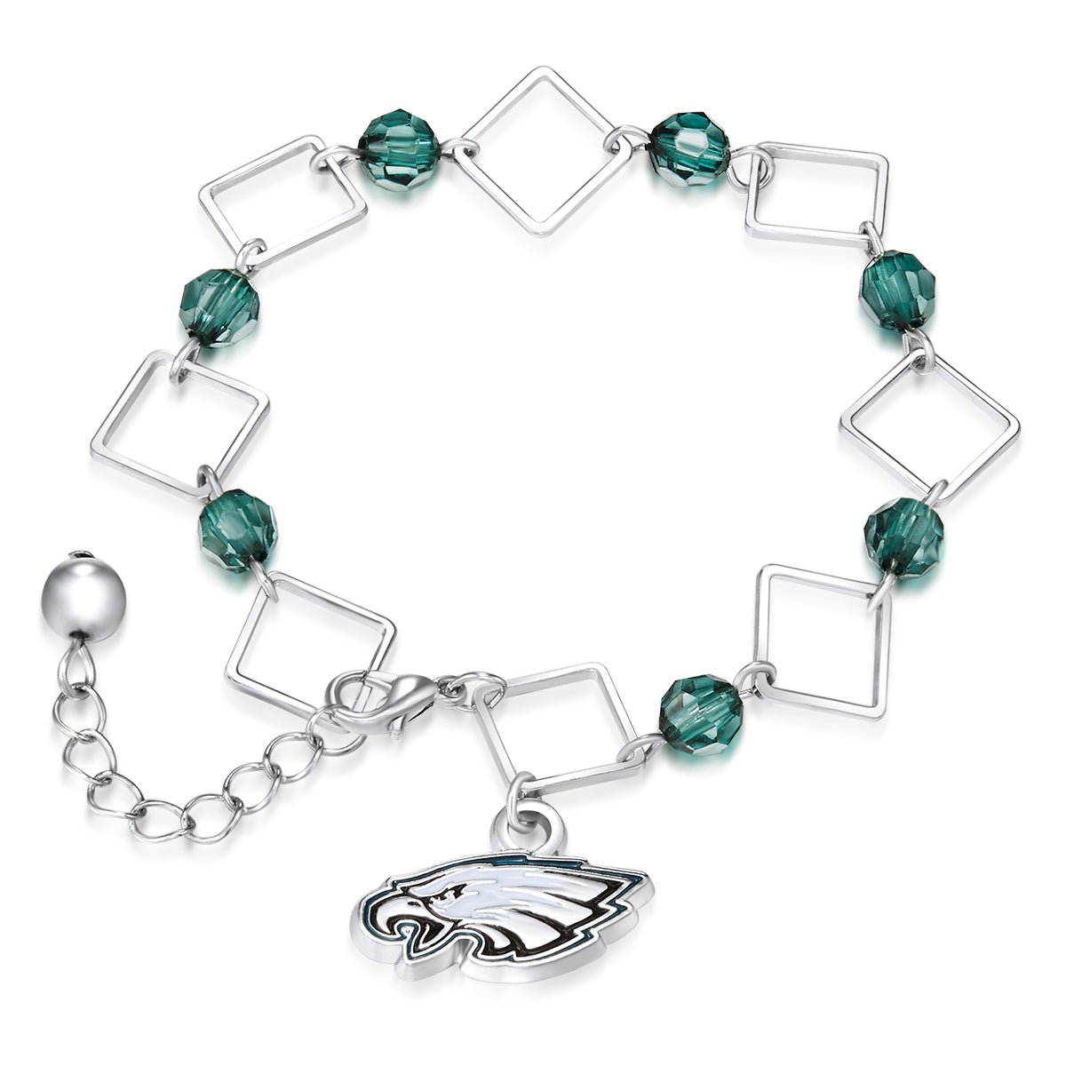 NFL Box Link Bracelet - Gamedays Gear - Philadelphia Eagles