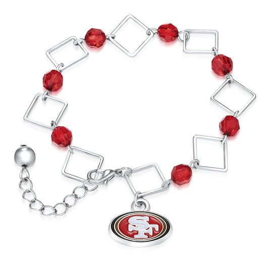 NFL Box Link Bracelet - Gamedays Gear - San Francisco 49ers