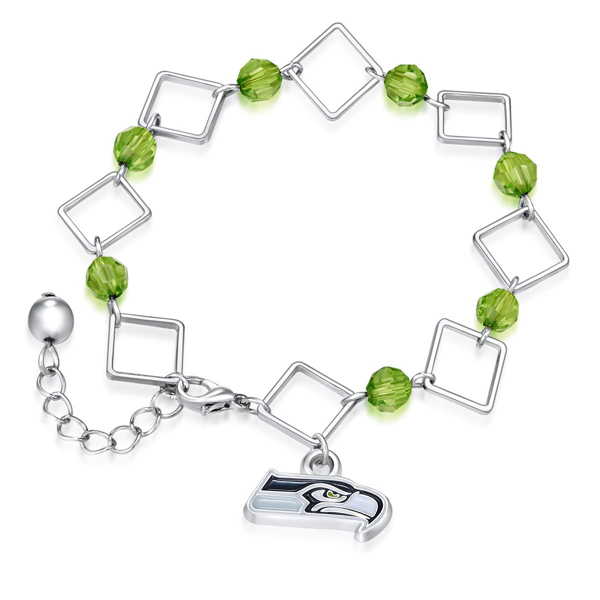 NFL Box Link Bracelet - Gamedays Gear - Seattle Seahawks