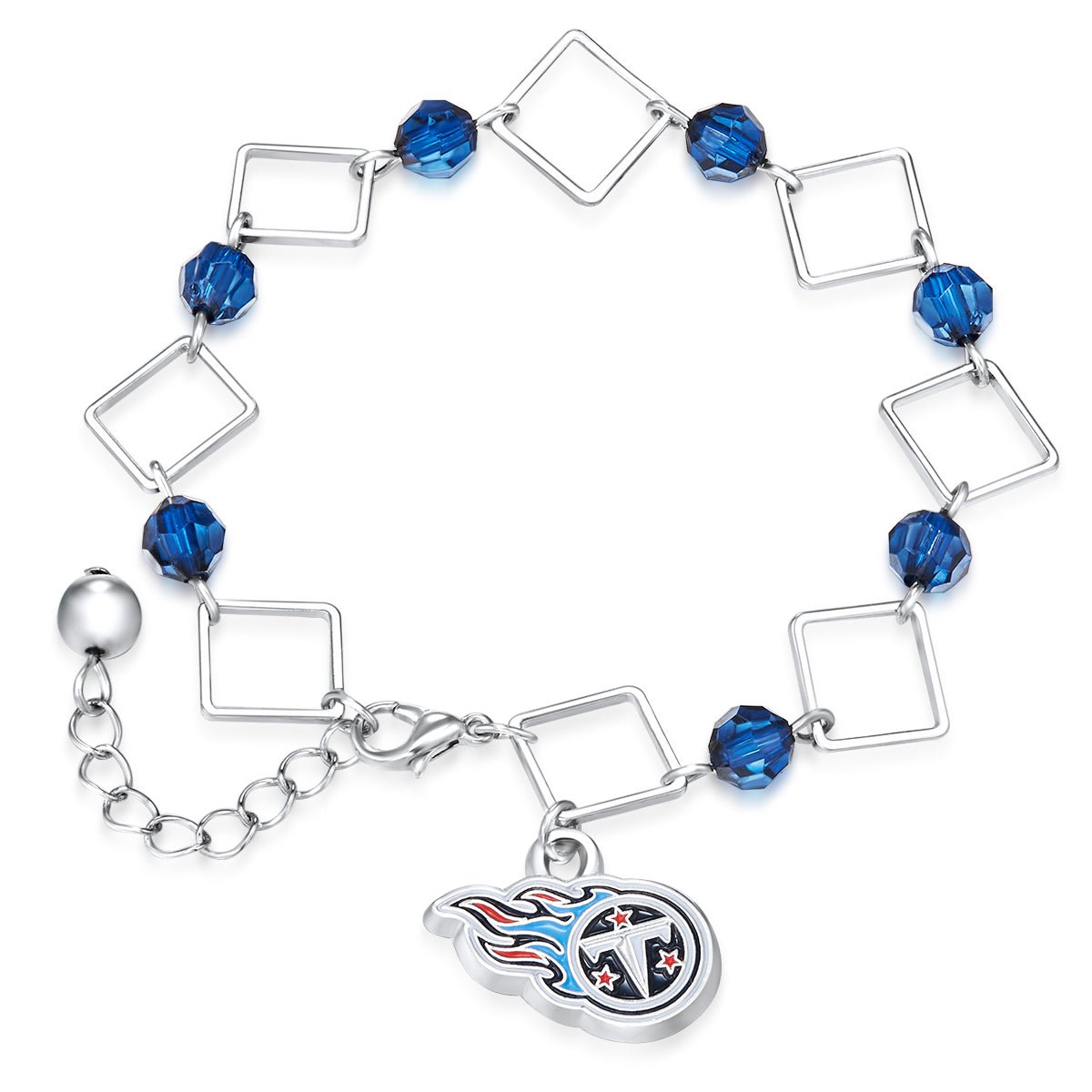 NFL Box Link Bracelet - Gamedays Gear - Tennessee Titans