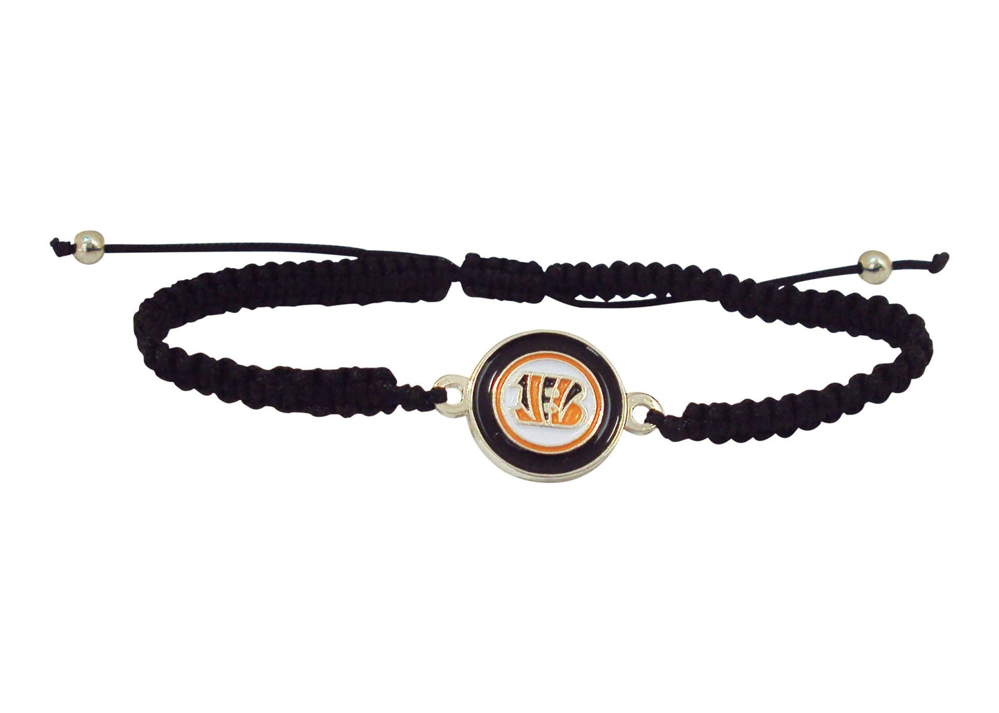 NFL Braided Logo Bracelet - Gamedays Gear - Cincinnati Bengals