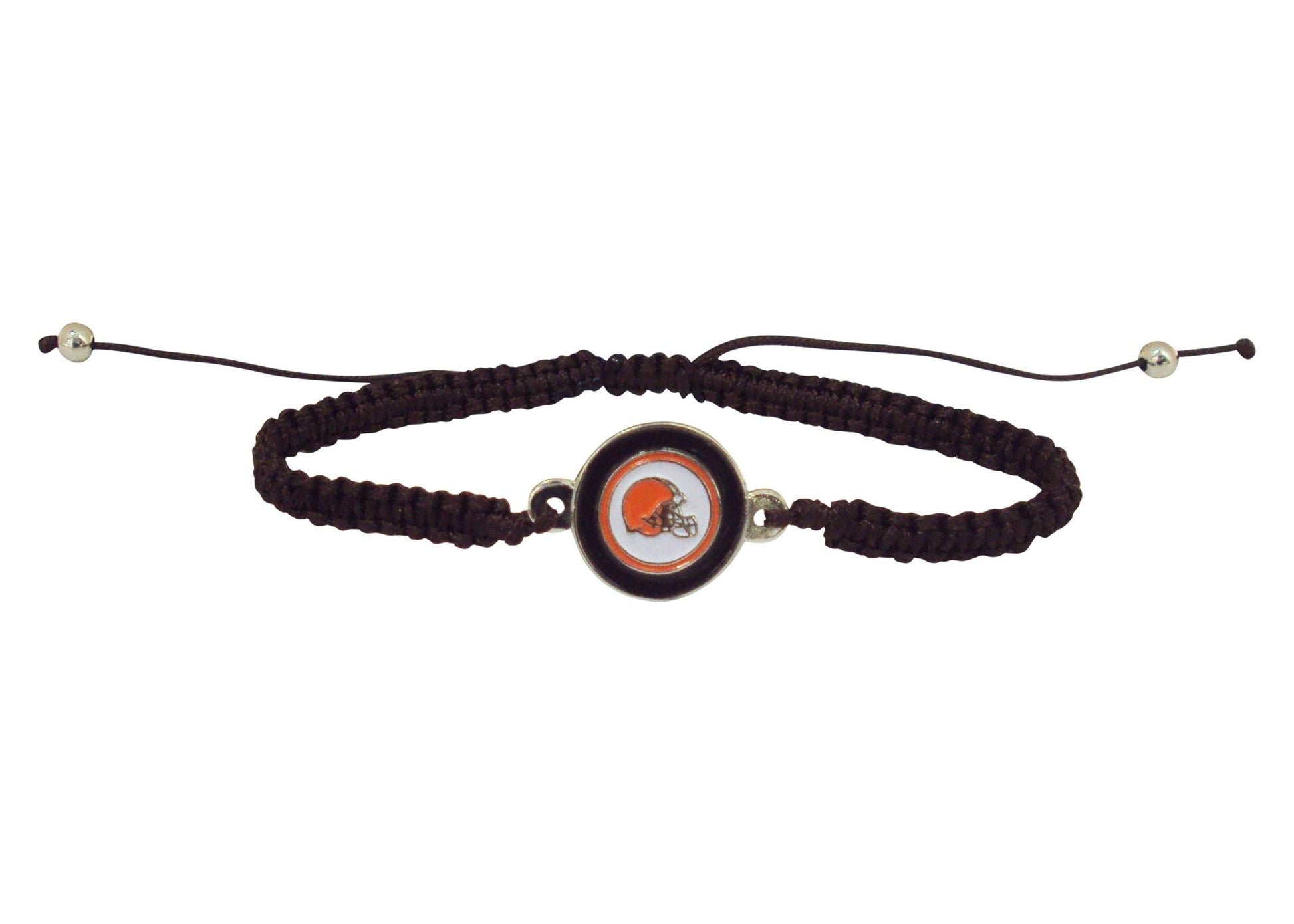 NFL Braided Logo Bracelet - Gamedays Gear - Cleveland Browns