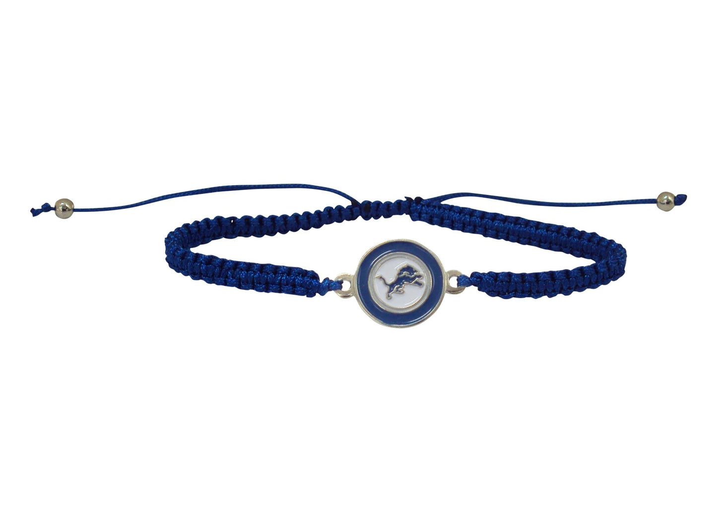 NFL Braided Logo Bracelet - Gamedays Gear - Detroit Lions